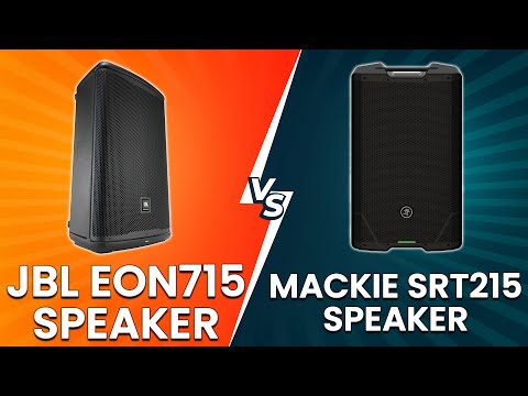 JBL EON715 Two-Way 15 Speaker vs Mackie SRT215 15 Speaker - Speaker Comparison! (Which One Better?)