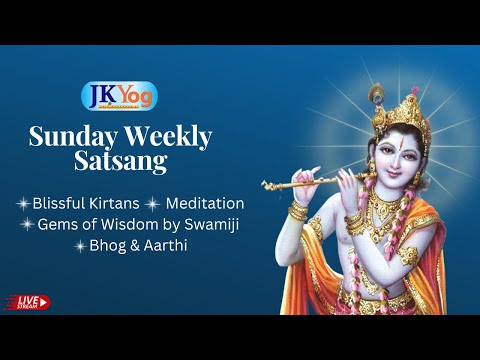 JKYog Weekly Satsang | Lecture By Swami Mukundananda | Meditation|Mar31st