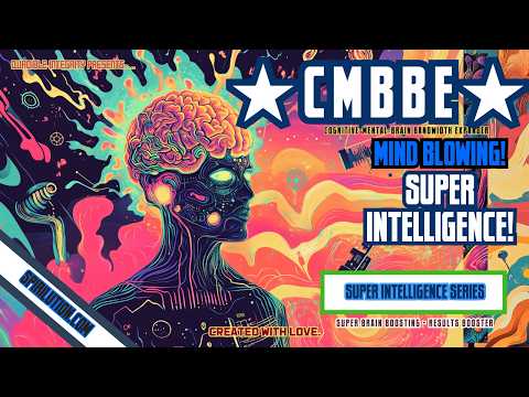 Super Intelligence Booster ★CMBBE Formula★Cognitive-Mental-Brain Bandwidth Expander 14Hz+30Hz+13Hz