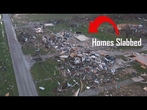 SULLIVAN, INDIANA EXTREME TORNADO DAMAGE 4/1/2023