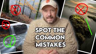 Common PHOTO MISTAKES that are EASY to FIX