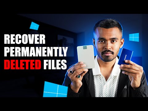 How to recover Permanently Deleted files/ folder in Windows 11/ Windows 10/ Hardrive / PC