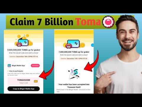 Tomarket 7 Billion Toma Tokens Claim | Tomarket Secret Code Today | Tomarket New Update🔥