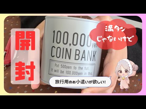 計算出来ない！貯金出来ない！アラフィフ主婦【貯金箱開封】半年間の五百円玉貯金の成果は？