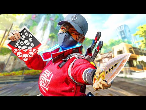 INCREDIBLE WRAITH 23 KILLS & 8700 DAMAGE (Apex Legends Gameplay)