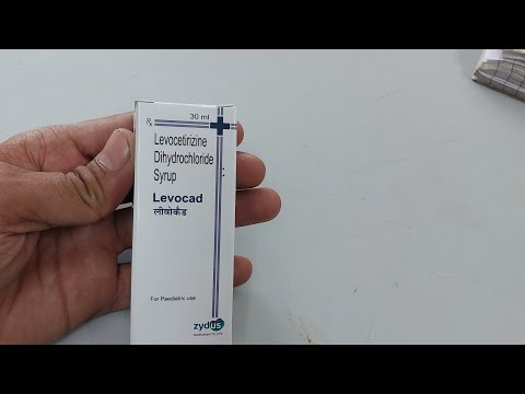 Levocad syrup //Anti-allergy syrup for children