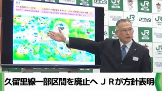 「新たな交通体系に移行」　久留里線一部区間を廃止へ　ＪＲが方針表明（2024.11.27放送）