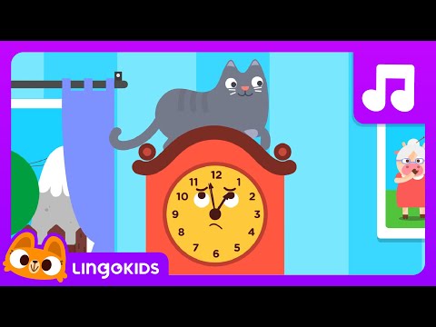 Hickory Dickory Dock - Popular English Nursery Rhyme | Lingokids