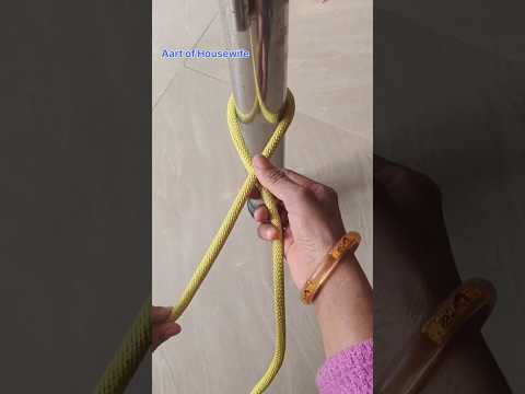 Camping knot Idea...#rescueknots #camping #survivalknots #rope