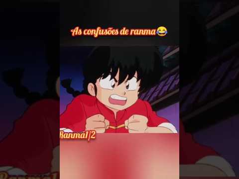 As confusões de ranma Ranma 1/2 (dublado) #ranma #anime #shorts #ranma½ #animedublado