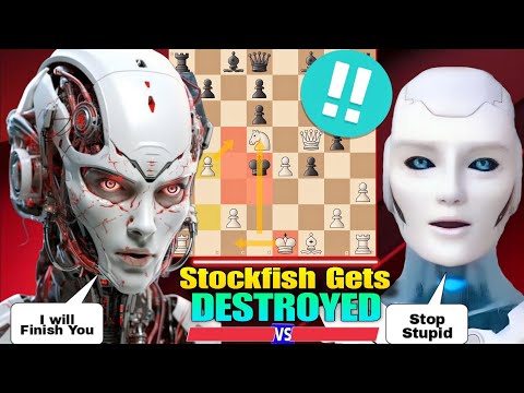 STRONGEST Chess Engine DESTROYED Stockfish 17 In Vienna Gambit Chess With Black | Chess Gambit | AI