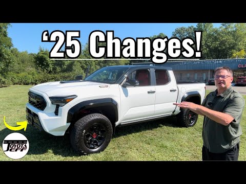 Surprising 2025 Tacoma Changes: Crazy Pricing, Features, Colors!