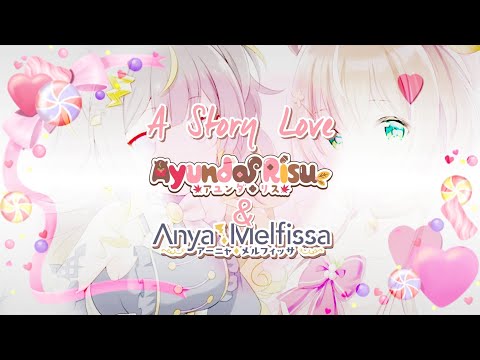 A Love Story Ayunda Risu & Anya Melfissa Visual Novel Trailer (Android, IOS)