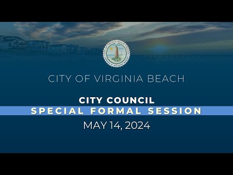 City Council Special Formal - 05/14/2024