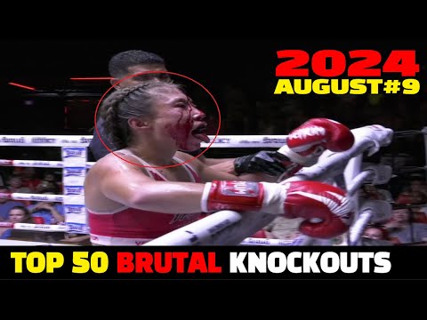 Top 50 Savage Knockouts August 2024 #9 (MMA•Muay Thai•Kickboxing•Kun khmer)