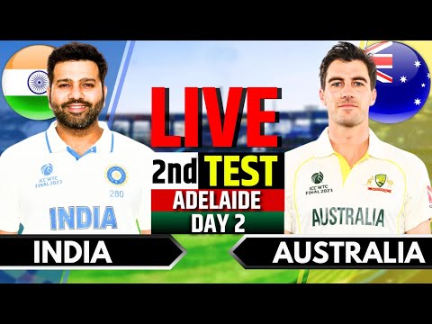 India vs Australia, 2nd Test, Day 2 | IND vs AUS Live Match | Live Cricket Match Today, 3rd Session