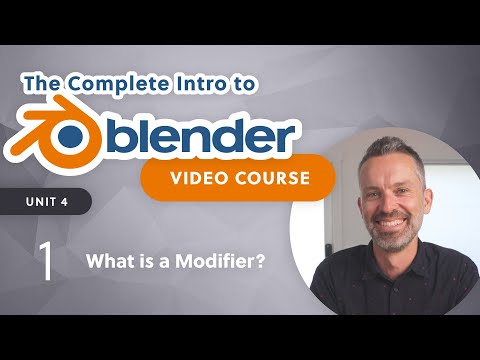 Blender Beginner Tutorial –What is a Modifier