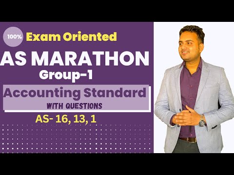 AS Marathon| Ca Inter Group-1 Account Paper| Part-2| Exam May 2023