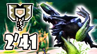 [MH4U/MH4G] G2 ブラキディオス Brachydios | 2'41 Charge Blade Heroic | CB Speedrun | 4K-HD/Citra-PC