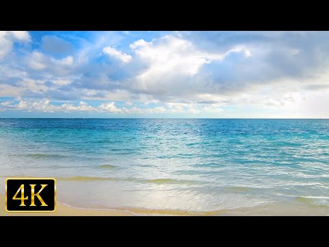 Blue Calm: Tranquil Ocean Sounds for Relaxation and Stress Relief (4K UHD)