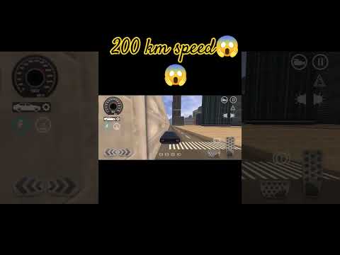 200 km speed, driving a car🏎️ 😱😱 What a speed #games #cargames #speed #gaming #shorts