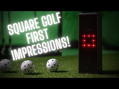 New Product Alert | Square Golf Launch Monitor | First Impressions