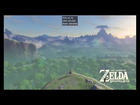 The Legend of Zelda Breath of the Wild Android WiiU Cemu 20FPS Gameplay Xiaomi 11T Pro 12RAM SD888