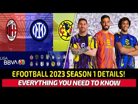 [TTB] EFOOTBALL 2023 SEASON 1 NEWS! - NEW PLAYERS TYPES, LICENSES, CARDS AND MORE!