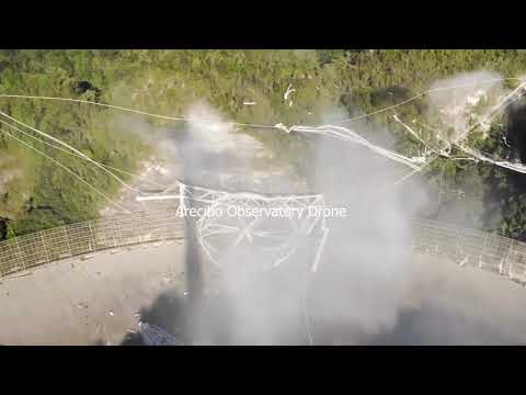 Arecibo Observatory Collapse Video