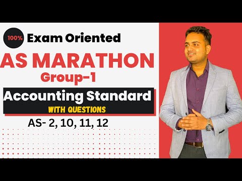 AS Marathon| Ca Inter Group-1 Account Paper| Part-1| Exam May 2023