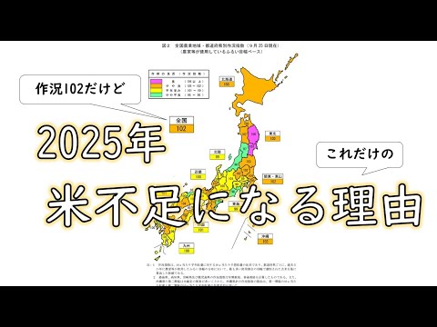 2025年もスーパーから米が消える