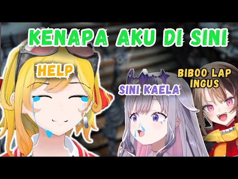 POV KAELA Jadi Kakak Mengasuh Dua Adik dengan Imajinasi Di Luar Nalar wkwk... 【Kaela | Clip】