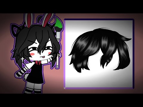 🪄||how to edit black hair gacha life||🪄[easy]