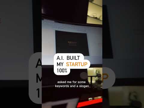 #ai builds my new #startup / #nocode