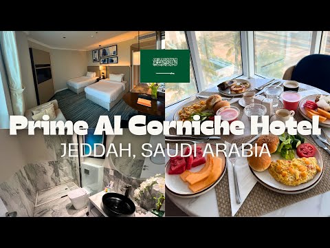 PRIME AL CORNICHE HOTEL Jeddah 🇸🇦 Room Tour + Breakfast ⭐️