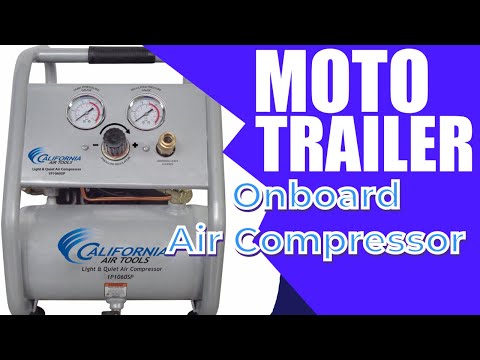 Moto Trailer Build: Episode 8 Onboard Air Compressor