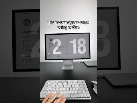 you will literally have a second brain #productivity #notion #notionapp