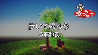 【カラオケ】歩いて帰ろう / 斉藤和義