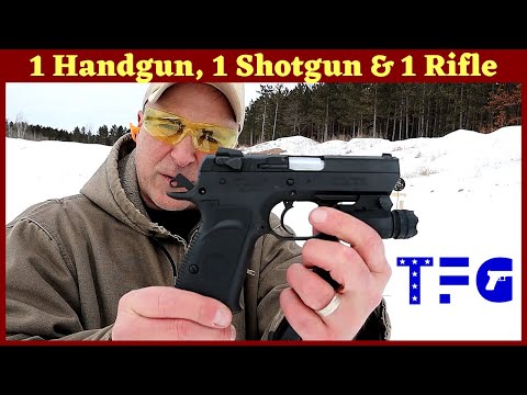 1 Handgun, 1 Shotgun & 1 Rifle (well kinda) (Episode 14) - TheFirearmGuy