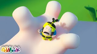 Bumble Bee Body Swap! | Oddbods 👹 | Action Cartoons For Kids