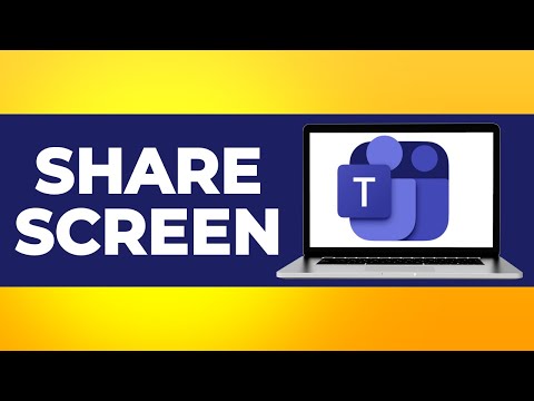 How to Share Screen on Microsoft Teams in Laptop (Step by Step)