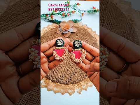 earrings collection #handmadejewelry#earrings#shorts#shortvideo #shortfeed#shortsviral #sakhisaheli