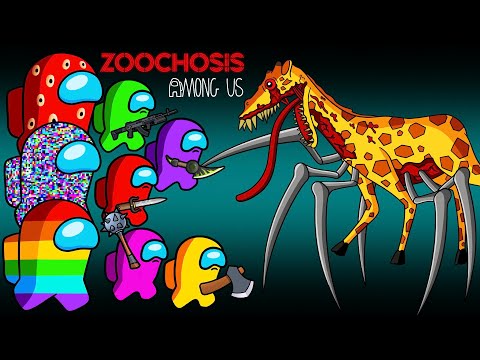 어몽어스 Among Us VS Zoochoisis Monster | Zoonomaly | Among Us Animation