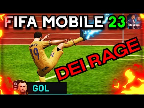 JOGUEI FIFA MOBILE PELA PRIMEIRA VEZ! DEI RAGE!!!