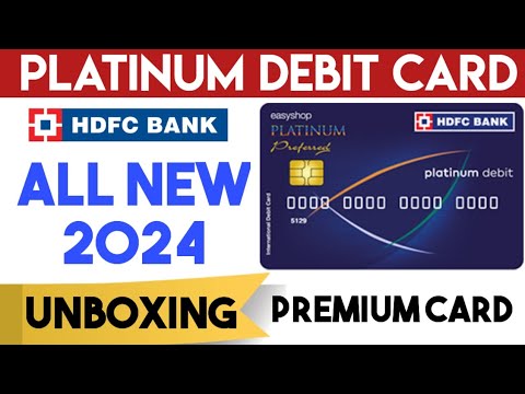 Hdfc Bank Platinum Debit Card | Best Primium Debit Card 2024 |