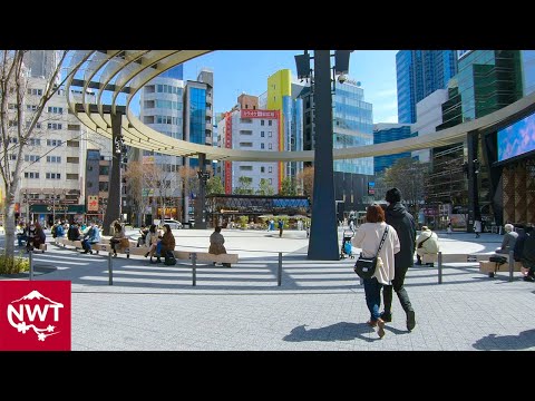 A Bike Ride On A Pleasant Spring Day In Ikebukuro, Tokyo 4K