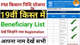 Pm kisan 19th installment date 2024 | Pm kisan beneficiary list | Pm kisan name list check kare