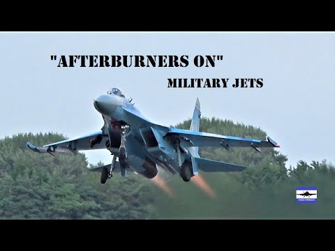 Glow & go - Military jet afterburners