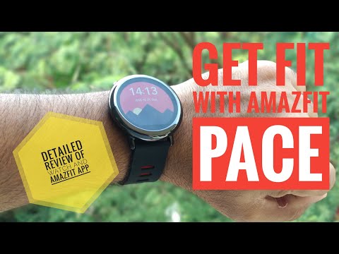 AMAZFIT PACE DETAILED REVIEW|BEST FITNESS GPS WATCH UNDER Rs 10000 ON AMAZON