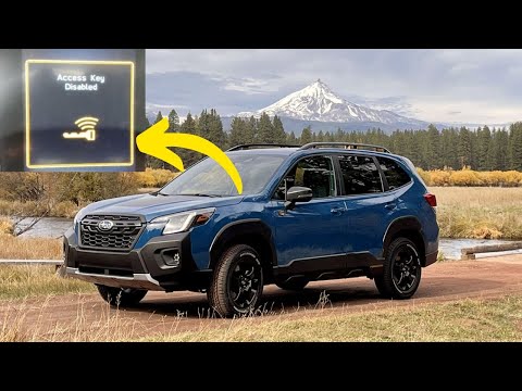 “Access key disabled” warning in Subaru vehicles – reasons